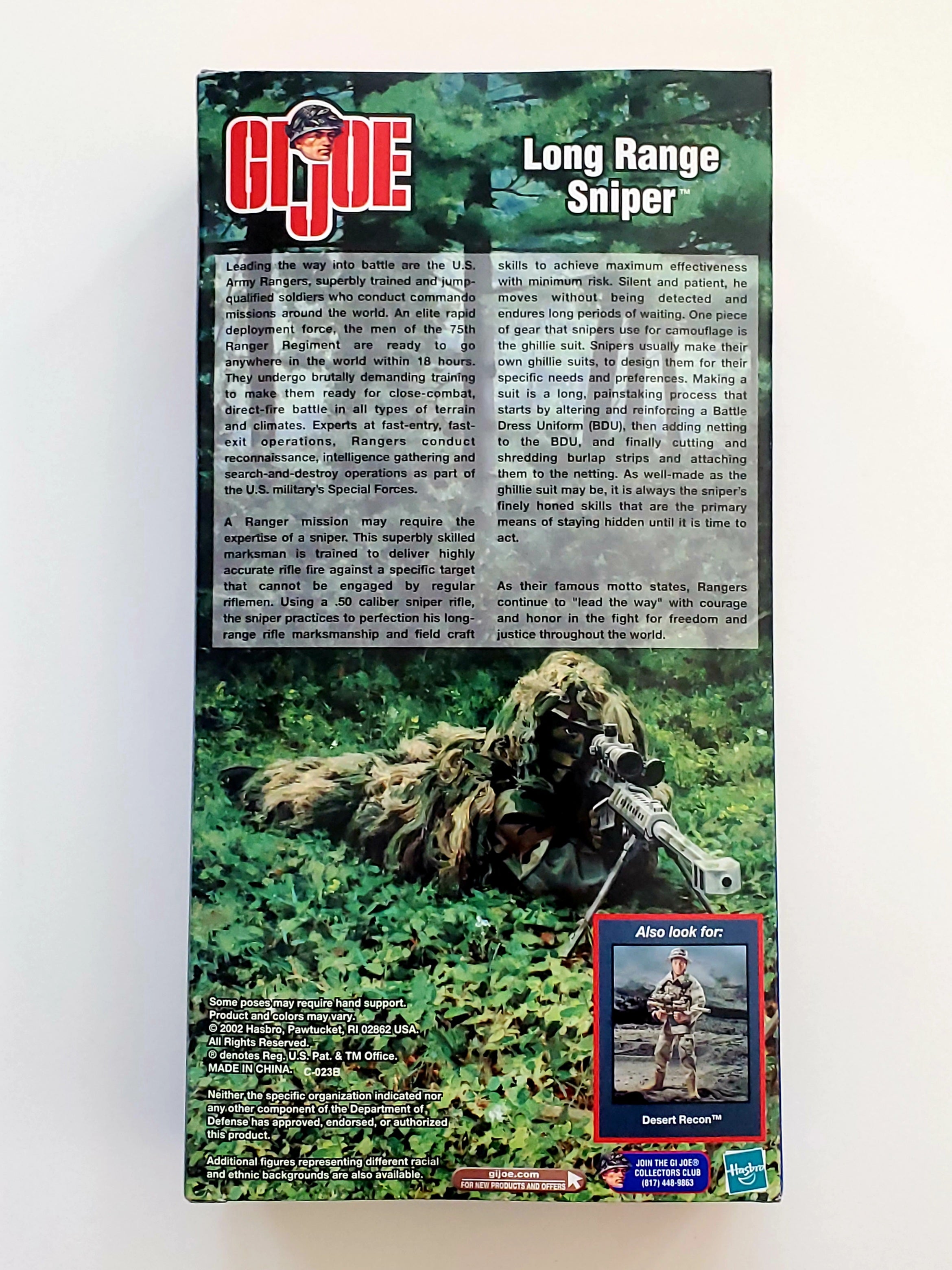 Gi joe deals sniper action figure