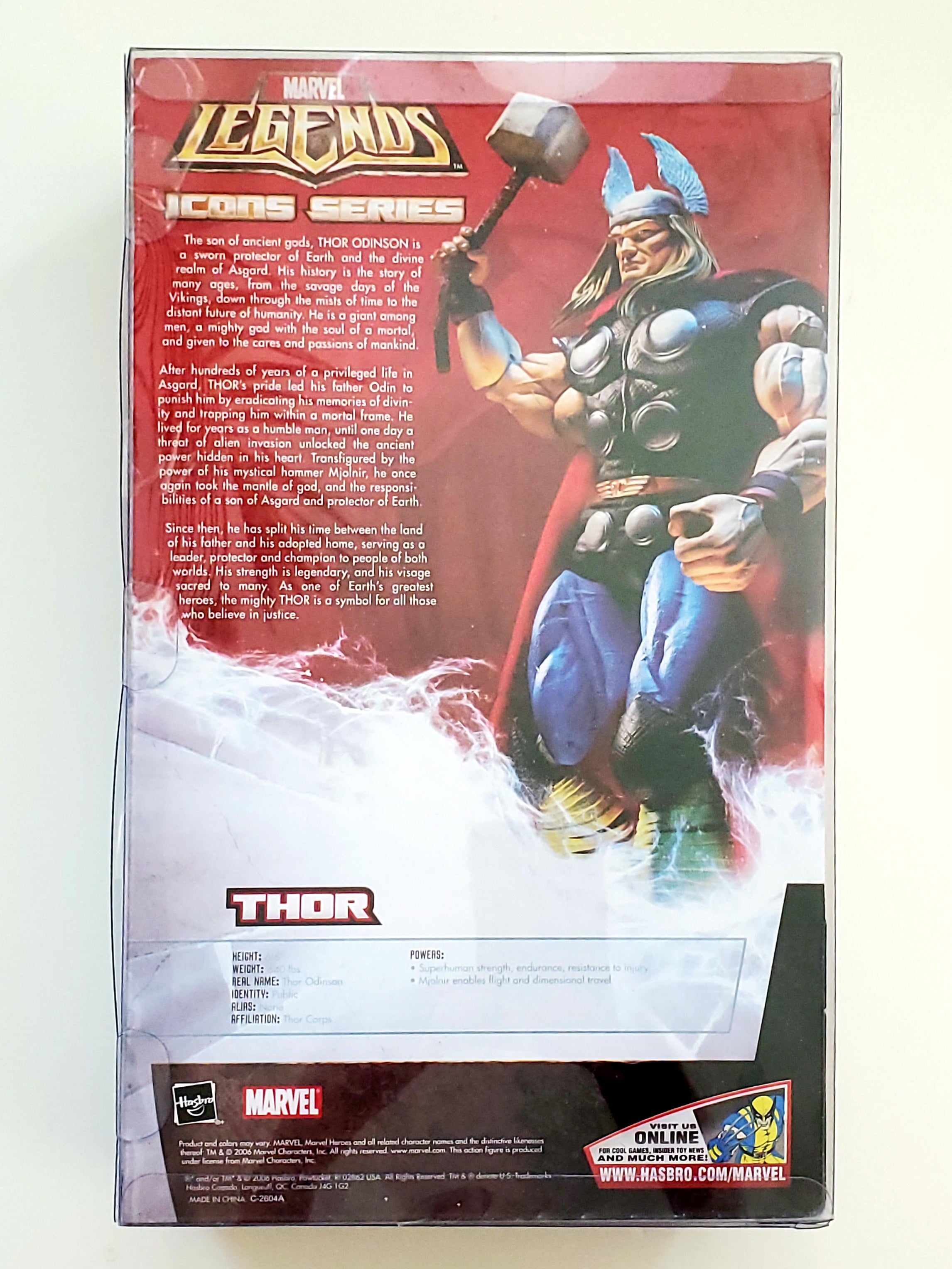 Thor marvel store legends 12 inch