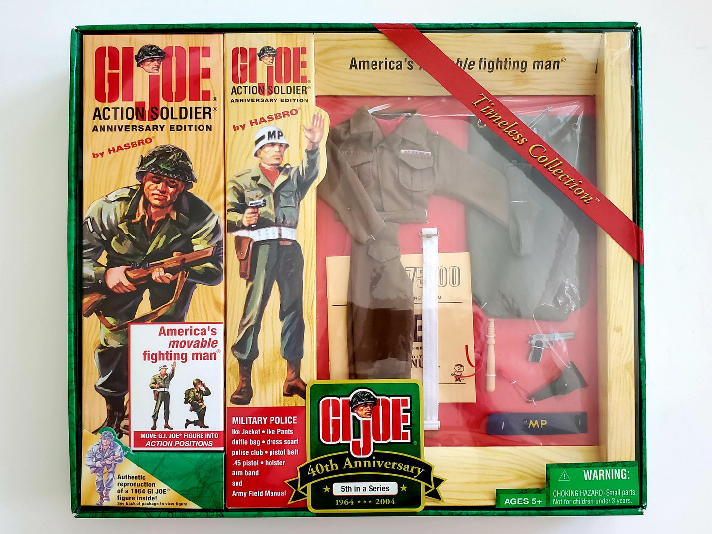 G.I. Joe 40th Anniversary Action Soldier with Military Police 5th Set in a Series