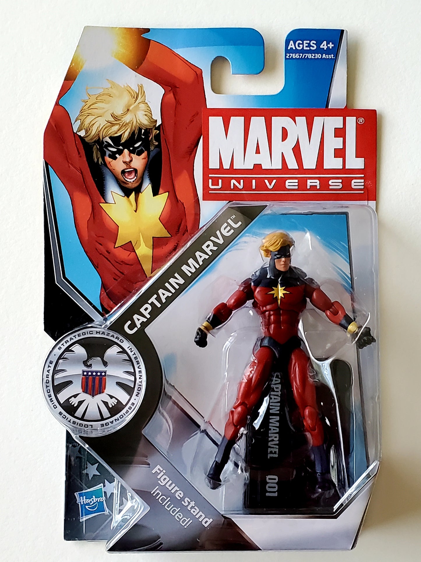 Marvel Universe Series 3 Figure 1 Captain Marvel 3.75-Inch Action Figure