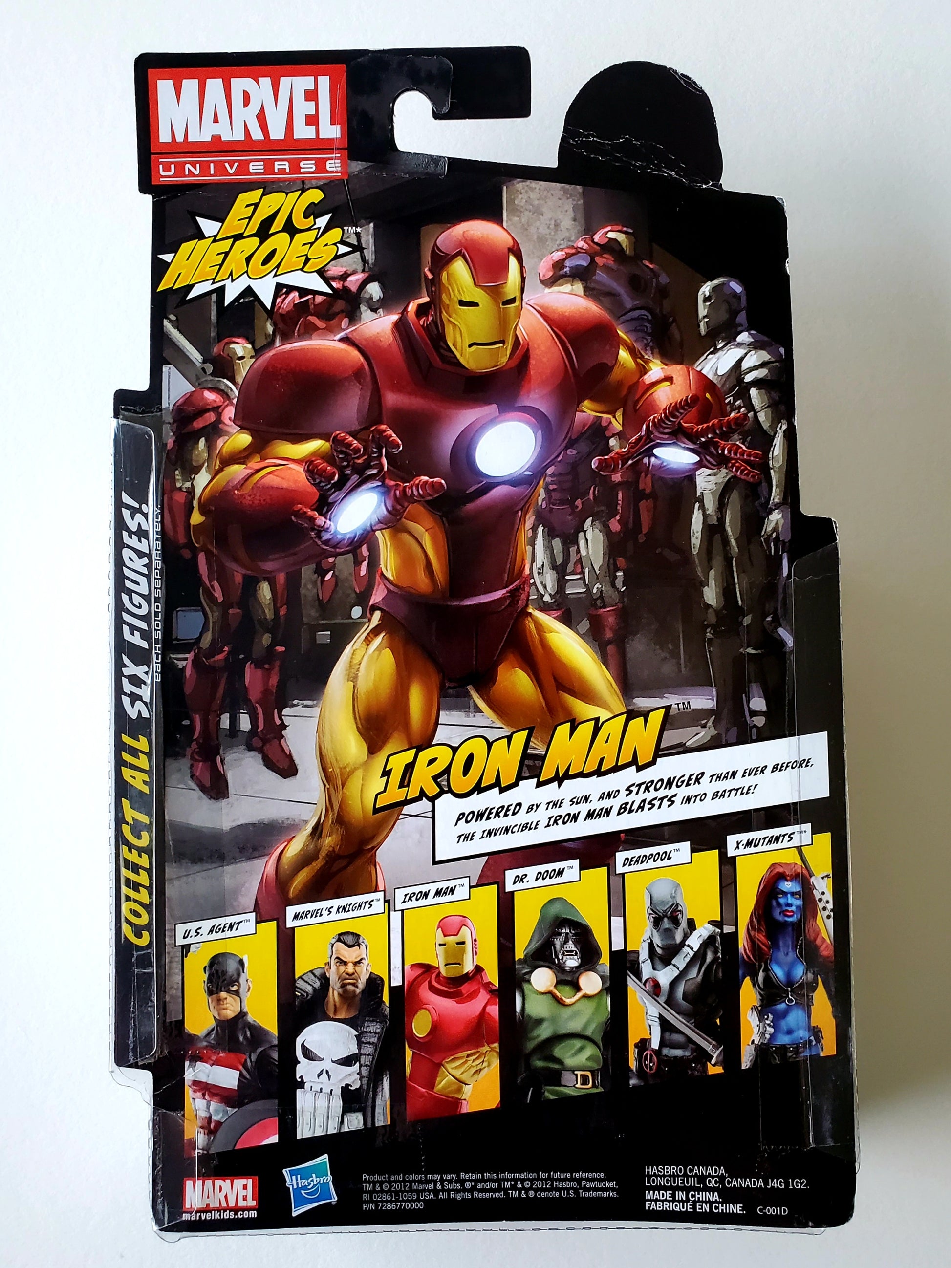 Marvel Legends Epic Heroes Series Iron Man 6-Inch Action Figure