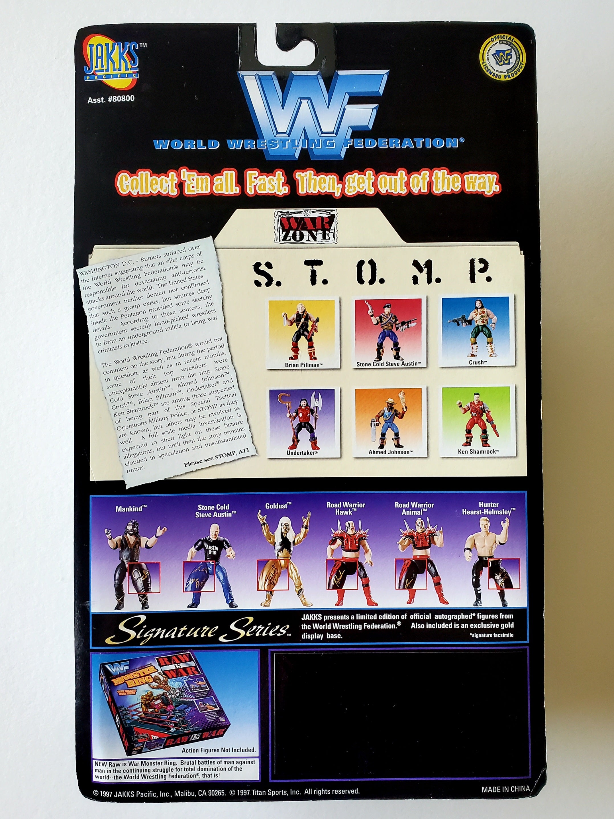 Wwe sale stomp figures