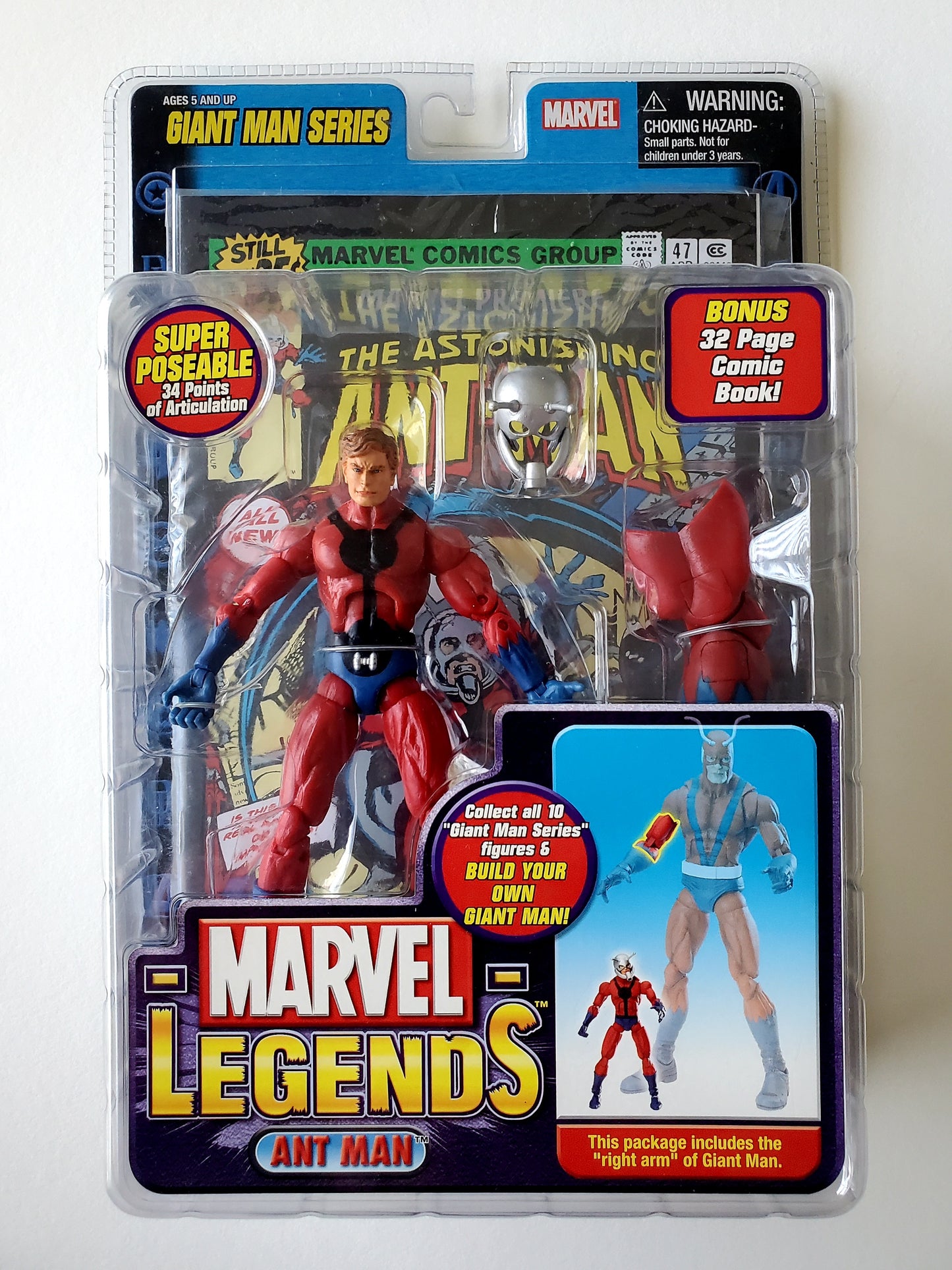 Marvel Legends Giant Man Series Ant Man 6-Inch Action Figure