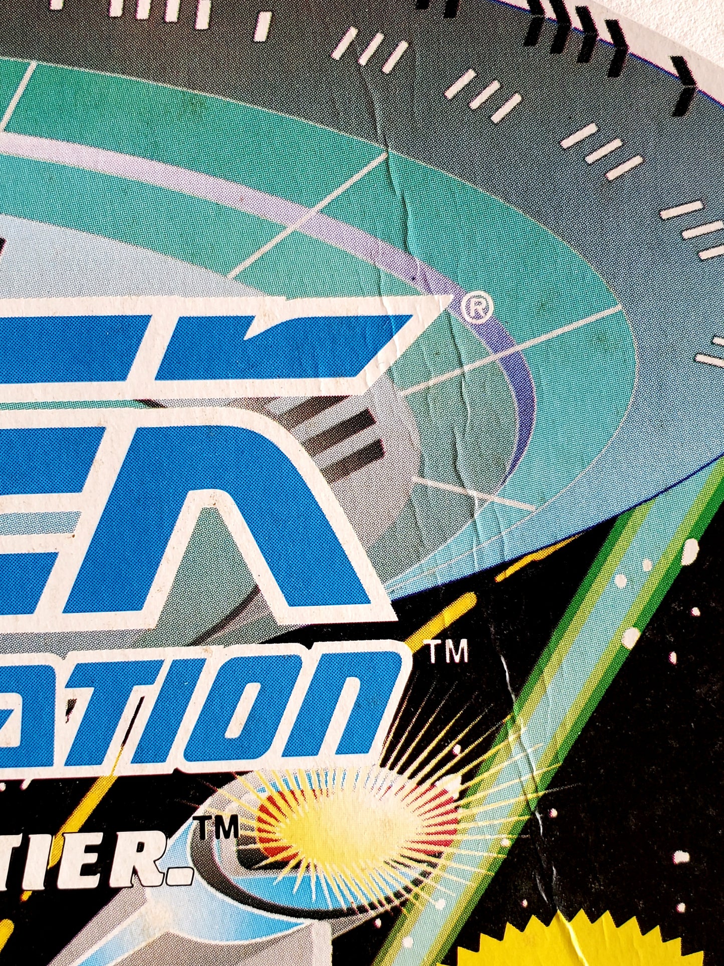 Star Trek: The Next Generation Lt. Cmdr. Geordi La Forge with a Removable Visor Action Figure (Running Change Variant)