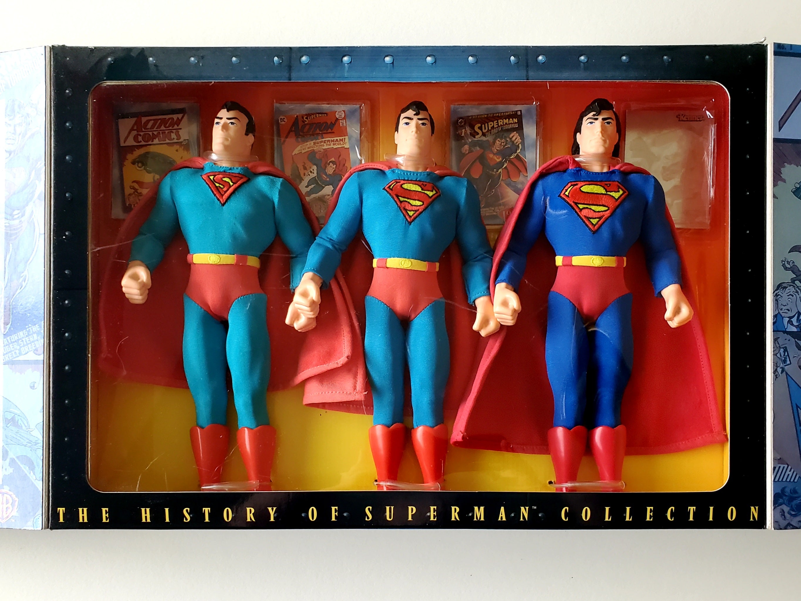 1970's superman action store figures