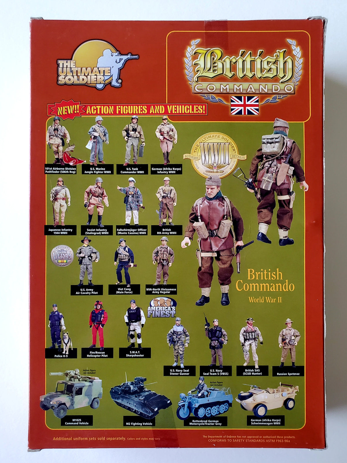 Comando 12 Inch The Ultimate Soldier British Commando 12-Inch Action Figure – Action ...