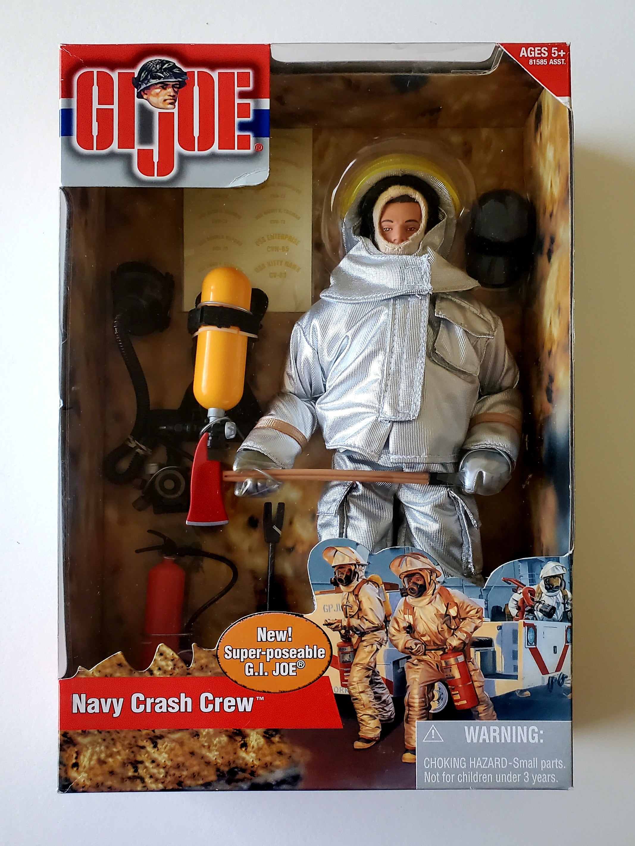 G.I. Joe Navy Crash Crew (Caucasian) 12-Inch Action Figure