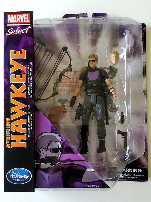 Marvel Select Avenging Hawkeye Exclusive (blond hair)
