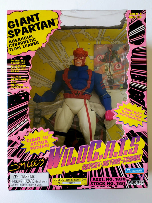 Giant Spartan 10-Inch Action Figure from Jim Lee's WildC.A.T.S.
