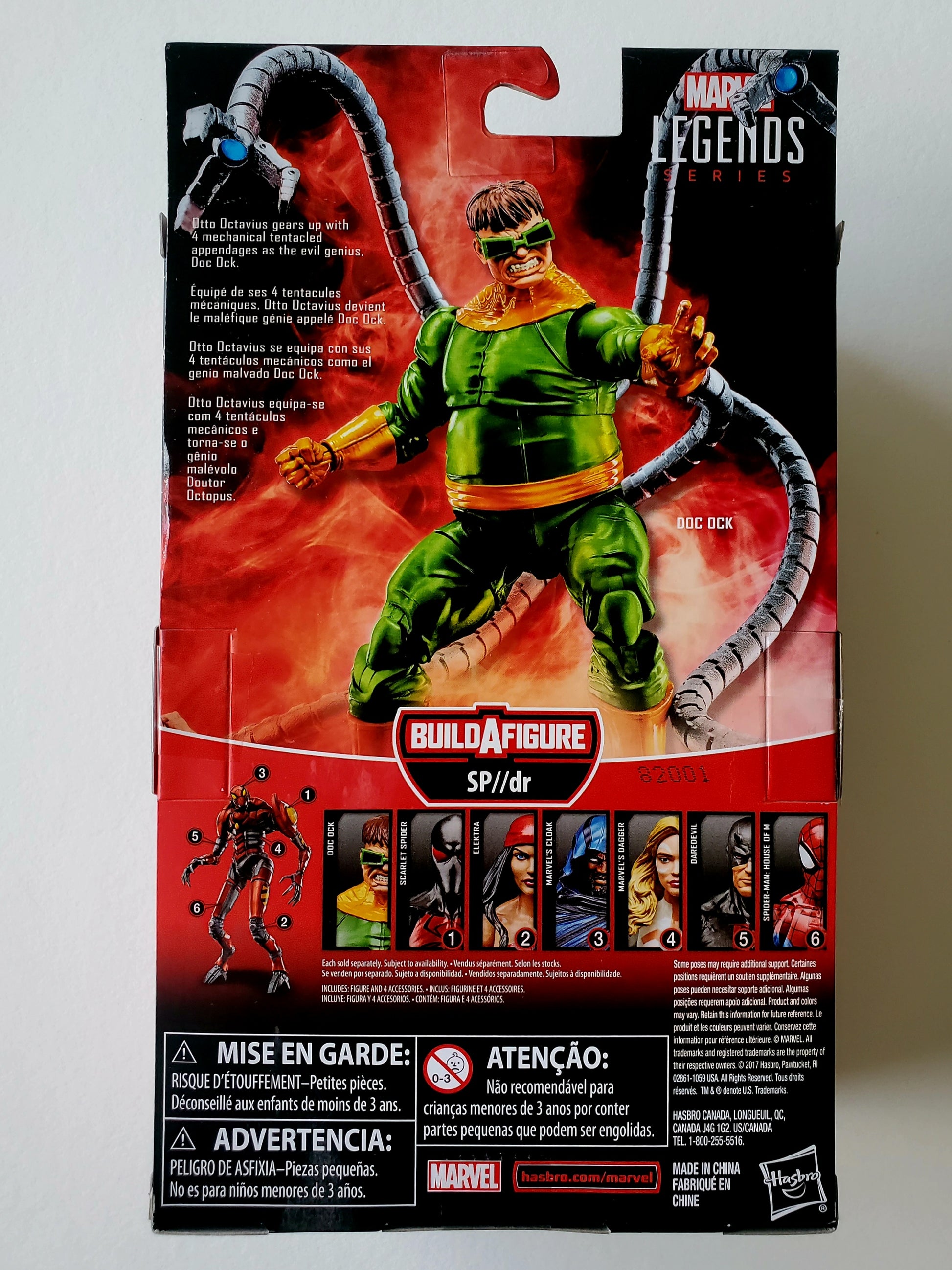 Come, See Toys: Marvel Avengers Infinite Series 3.75 Doctor Octopus (Doc  Ock)