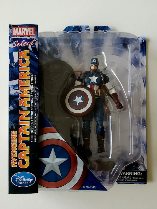 Marvel Select Exclusive Avenging Captain America Action Figure