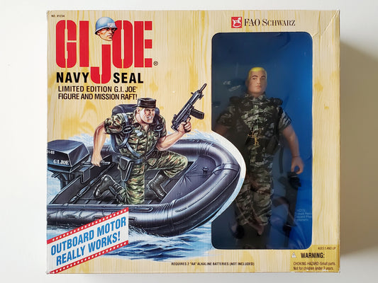G.I. Joe Navy Seal and Mission Raft Exclusive 12-Inch Action Figure and Vehicle