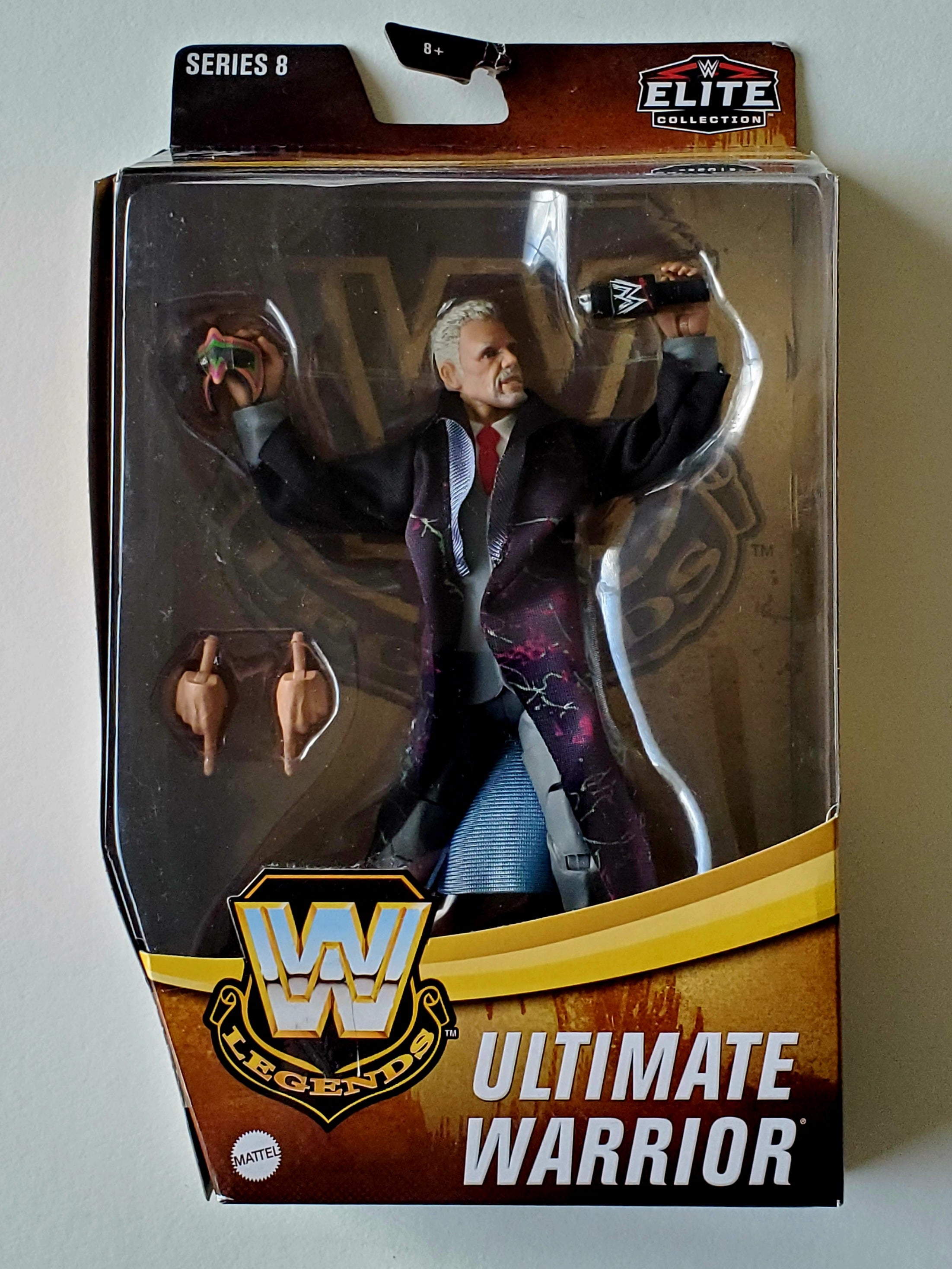 WWE Legends Elite Collection Series 8 Ultimate Warrior Action