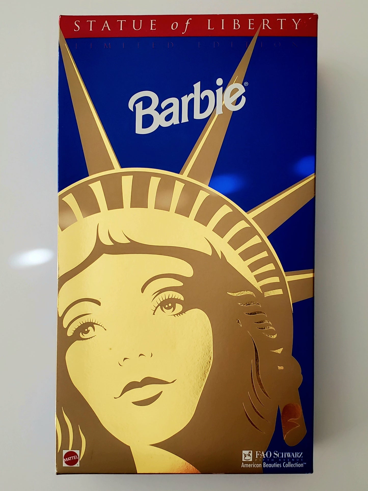 Statue of Liberty Barbie from FAO Schwarz