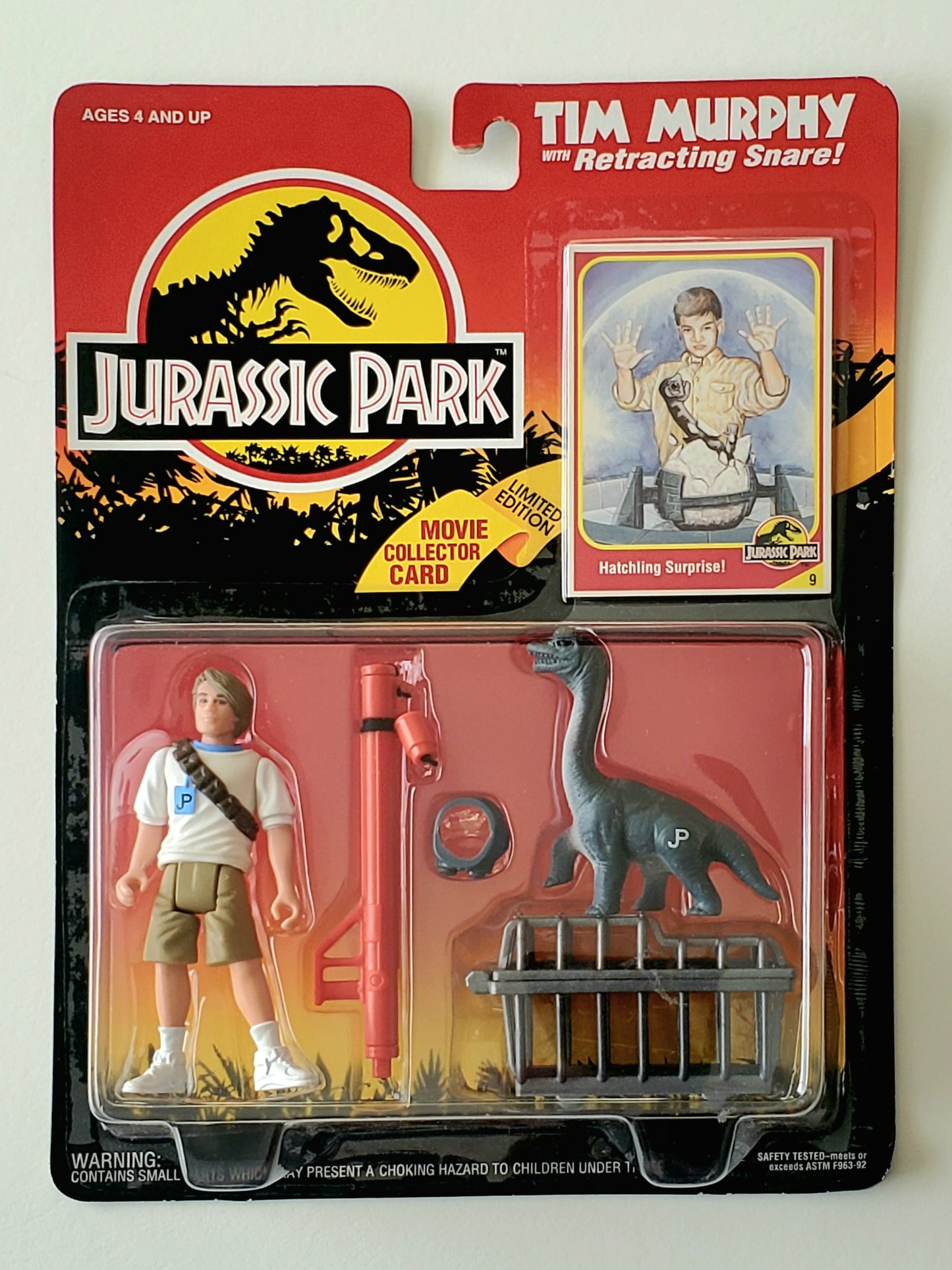 Jurassic Park Series I Tim Murphy with Retracting Snare