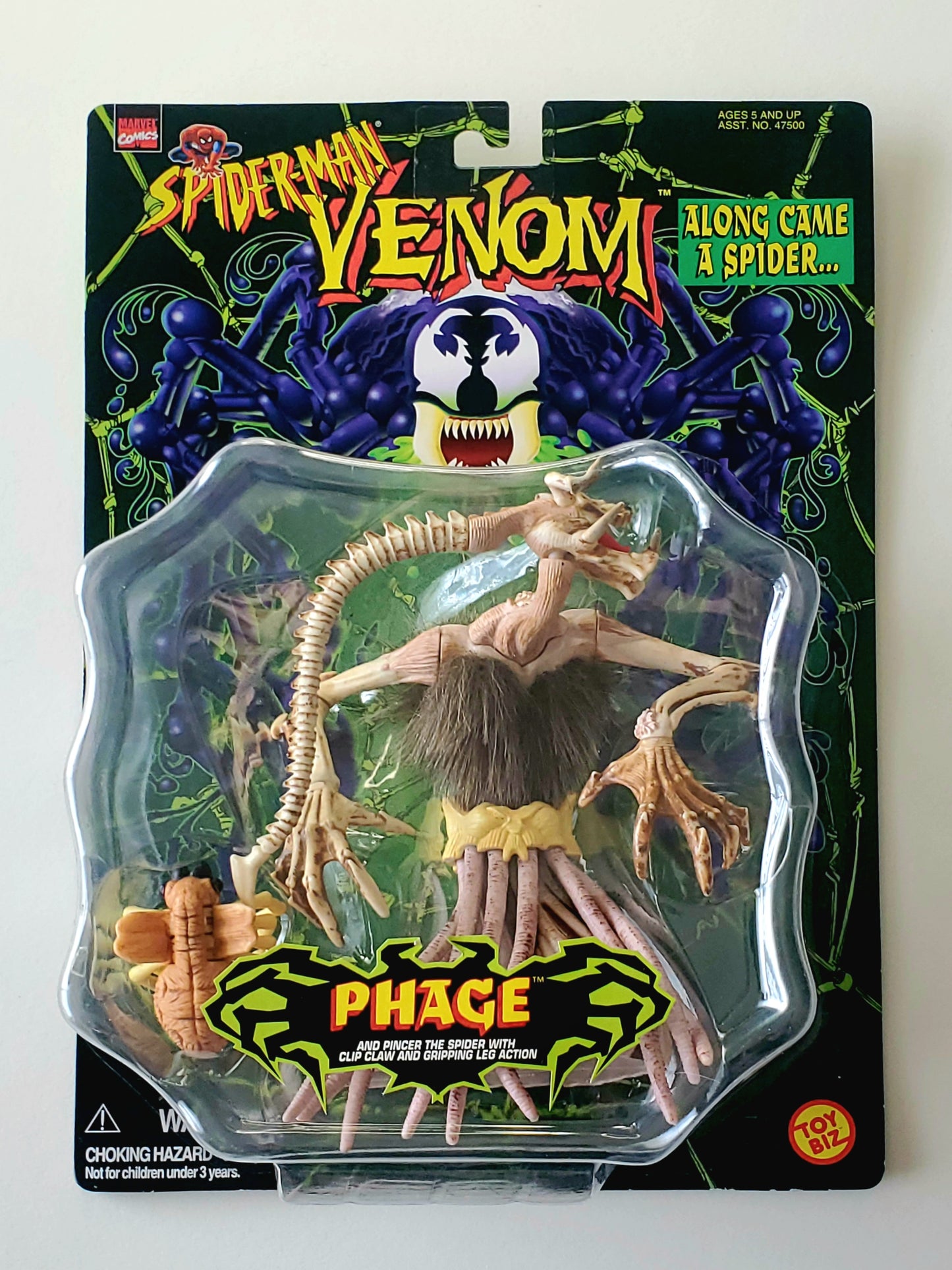 Spider-Man/Venom: Along Came A Spider... Phage Action Figure