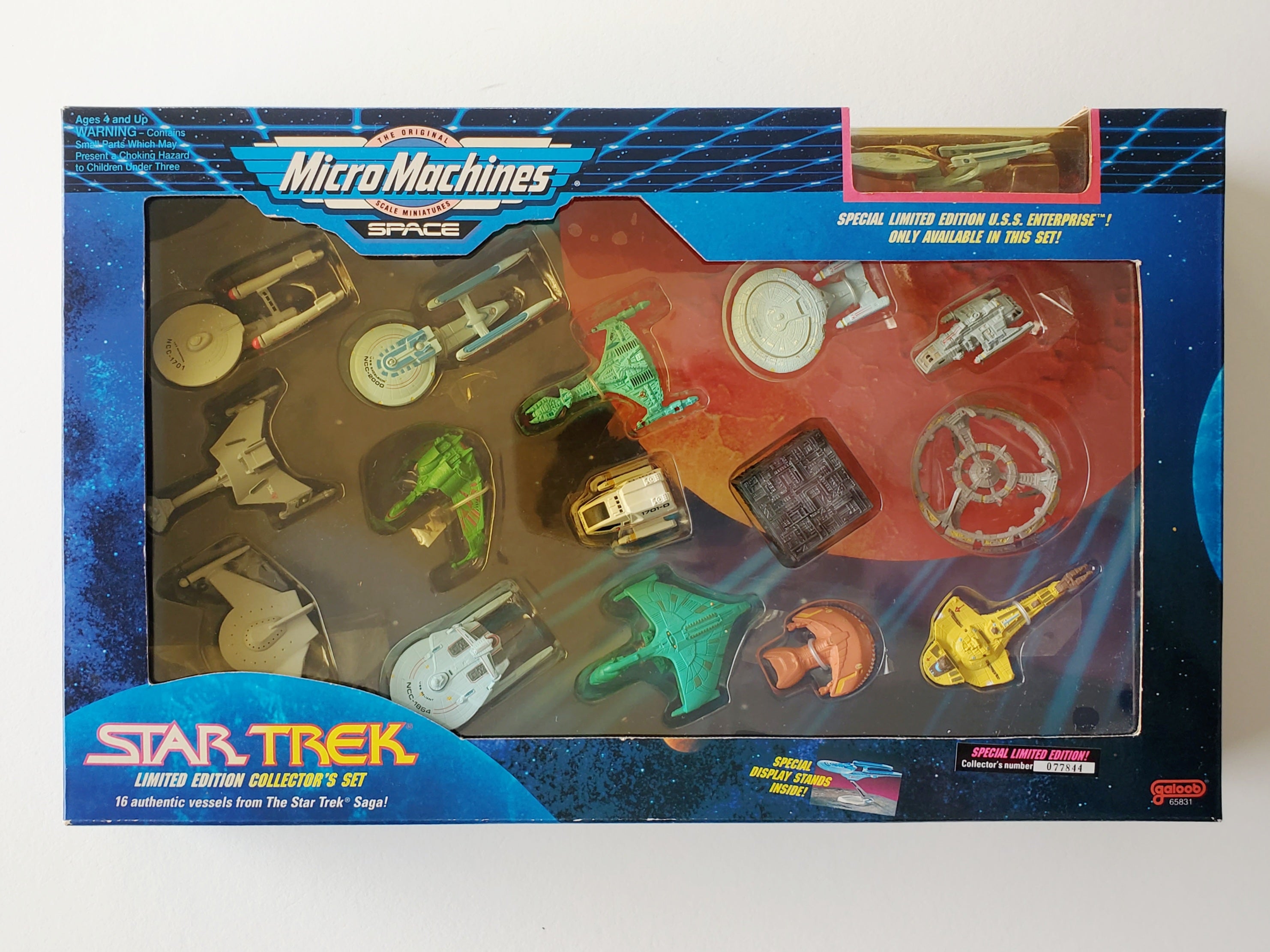 Micro Machines Star Trek Limited Edition Collector's Set – Action