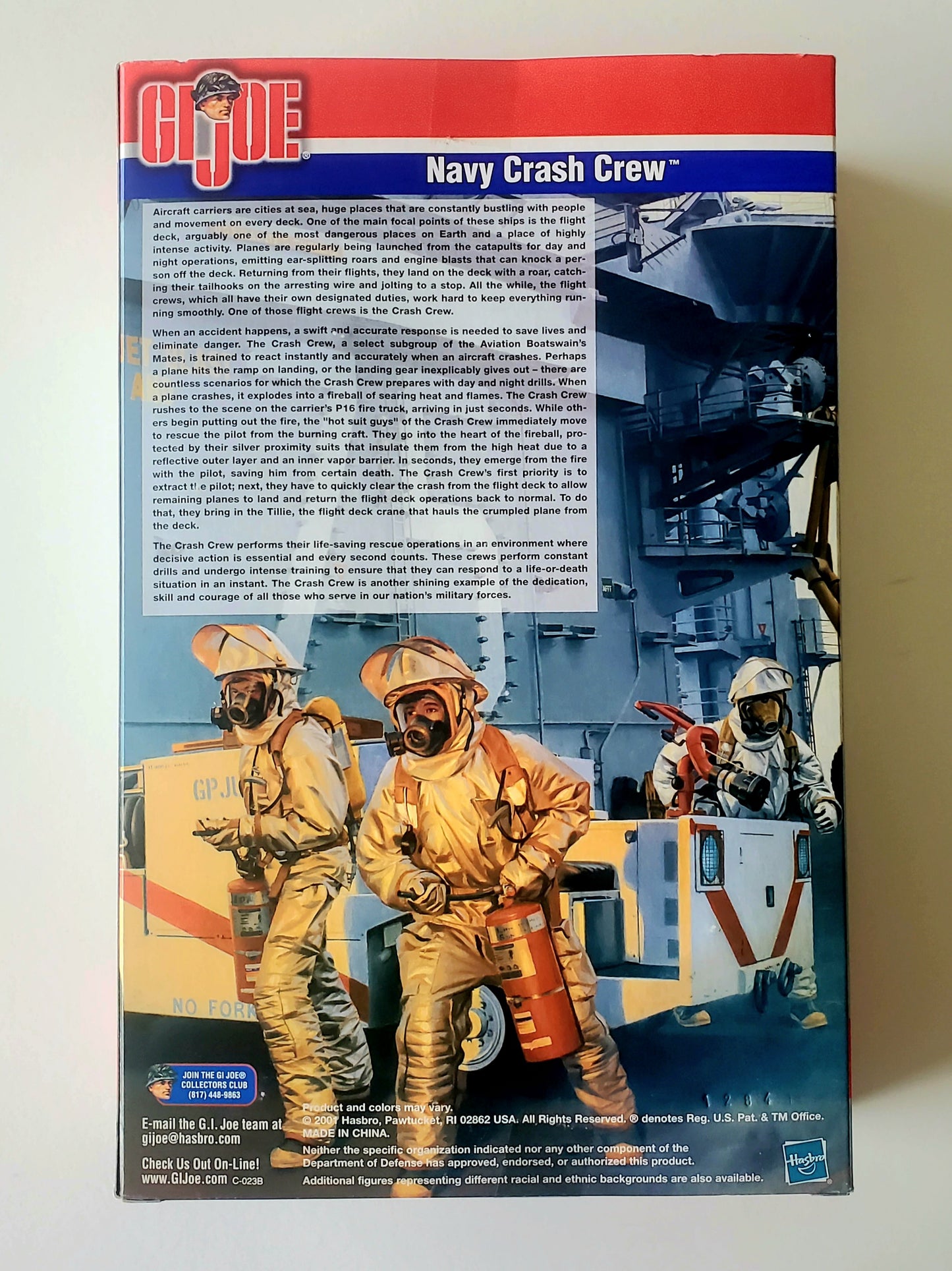 G.I. Joe Navy Crash Crew (Caucasian) 12-Inch Action Figure