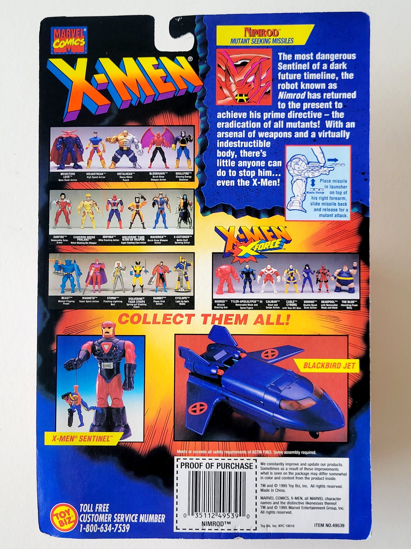 X-Men/X-Force Nimrod Action Figure