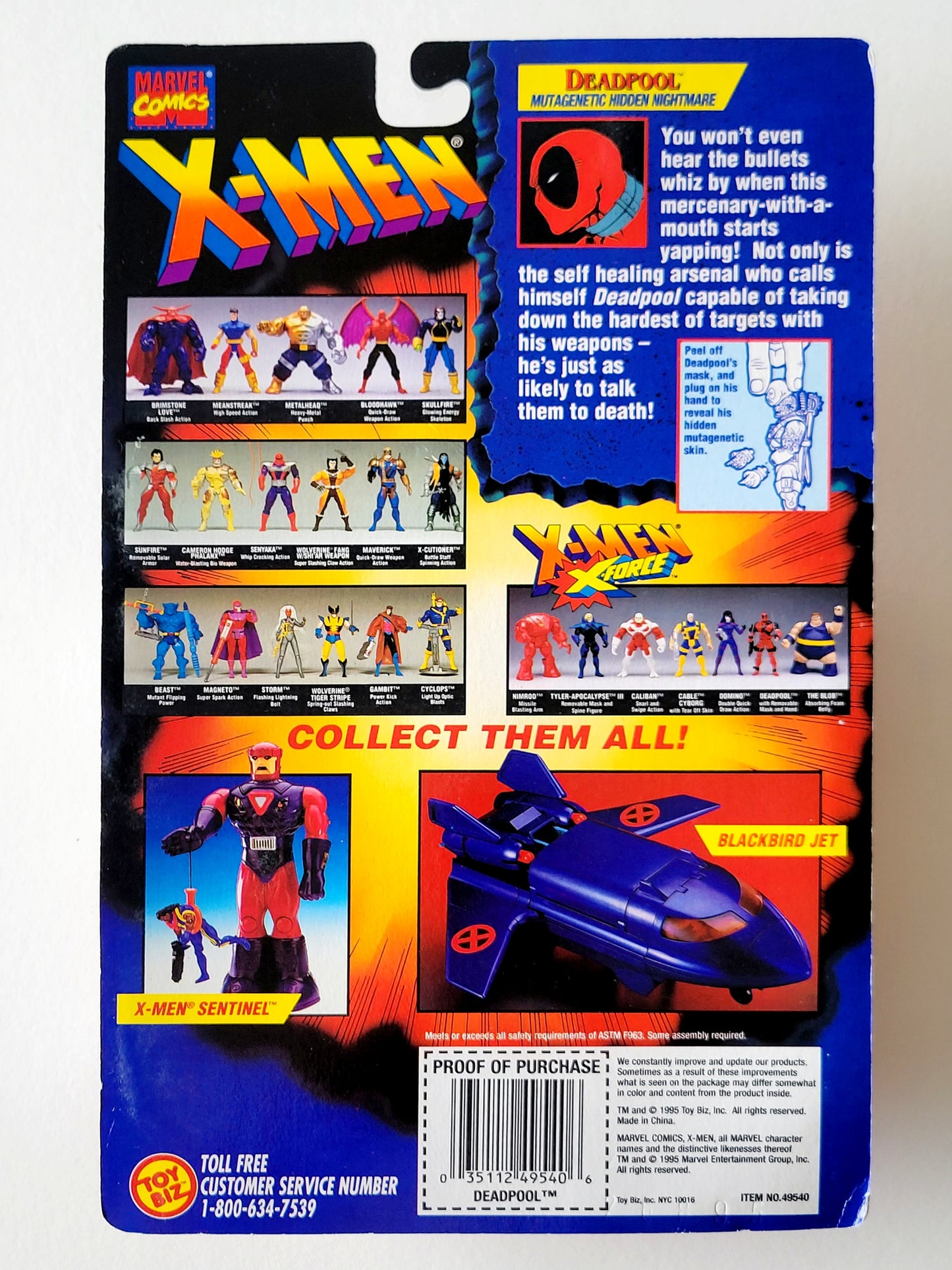 X-Men/X-Force Deadpool II Action Figure