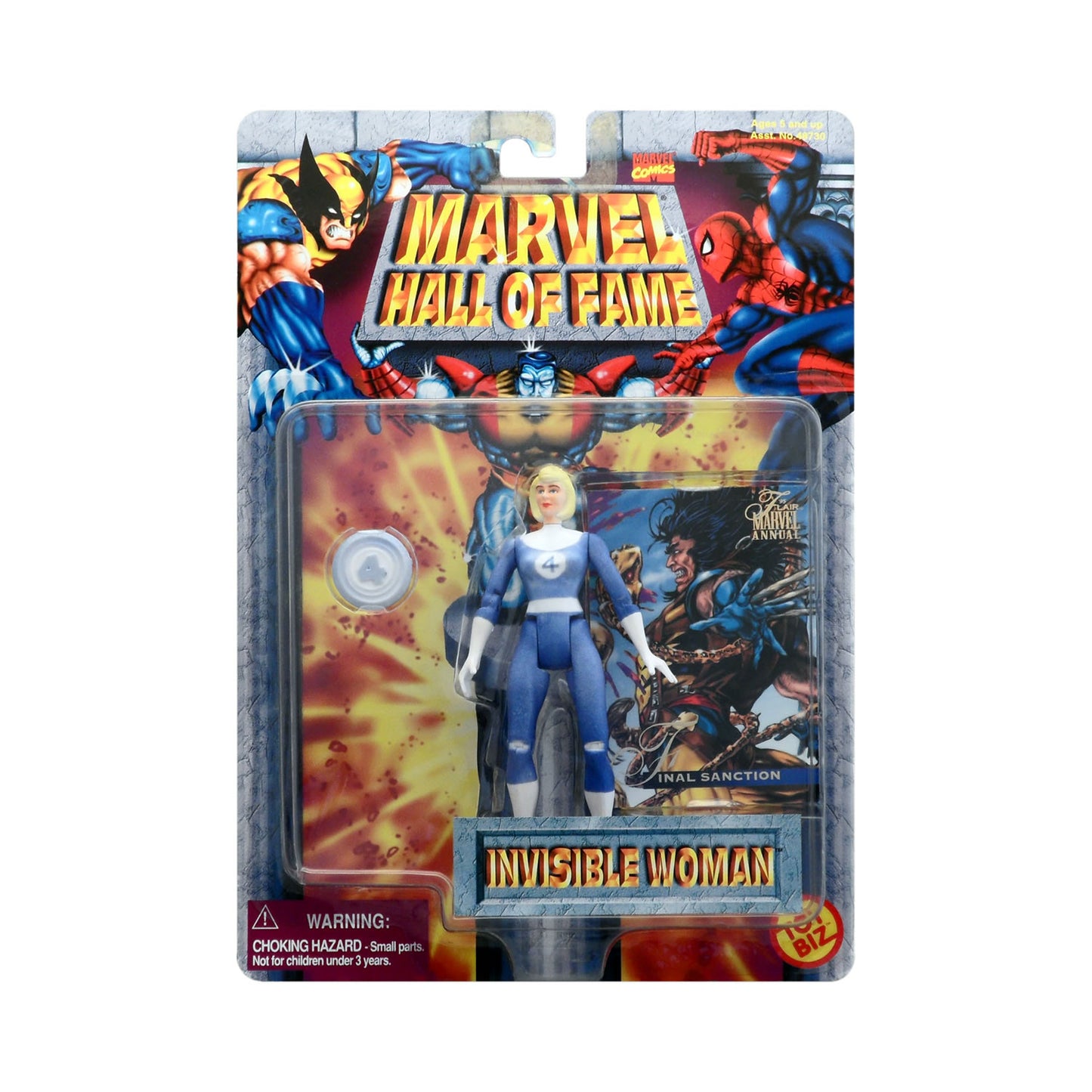 Marvel Hall of Fame Invisible Woman with Color Change Action