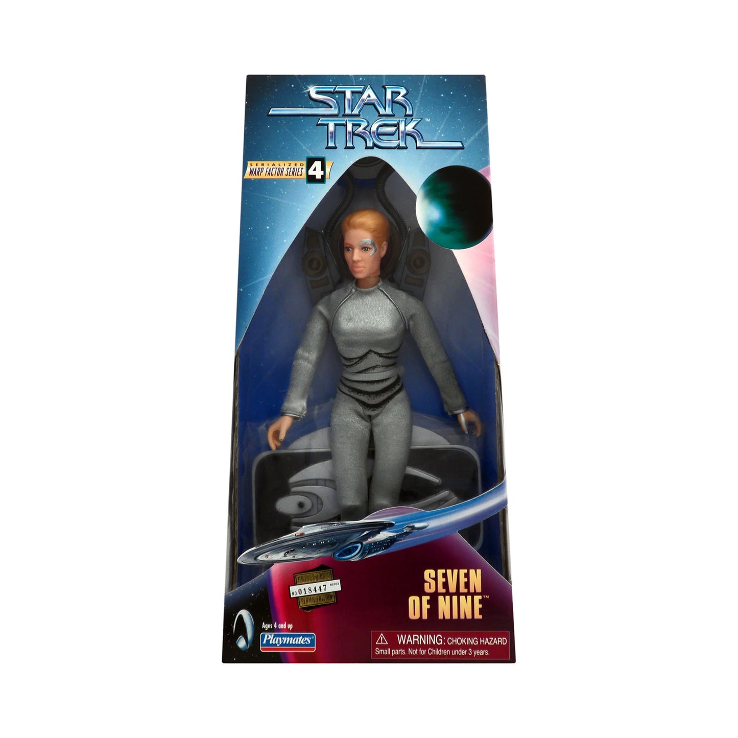 Star Trek Warp Factor Series 4 Seven of Nine 9-Inch Action Figure