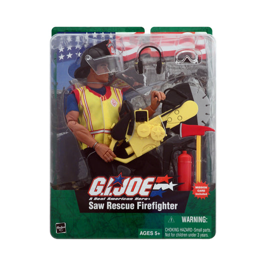 G.I. Joe Saw Rescue Firefighter (Hispanic) 12-Inch Action Figure