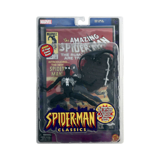 Spider-Man Classics Black Costumed Spider-Man 6-Inch Action Figure