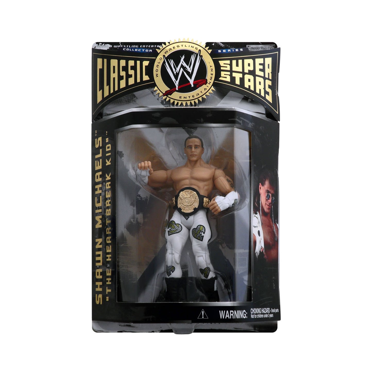 WWE Classic Superstars Series 1 Shawn Michaels "The Heartbreak Kid" Action Figure