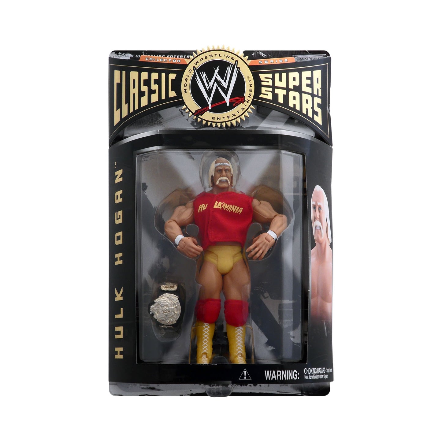 Classic WWE Superstars Series 8 Hulk Hogan (round insignia belt)