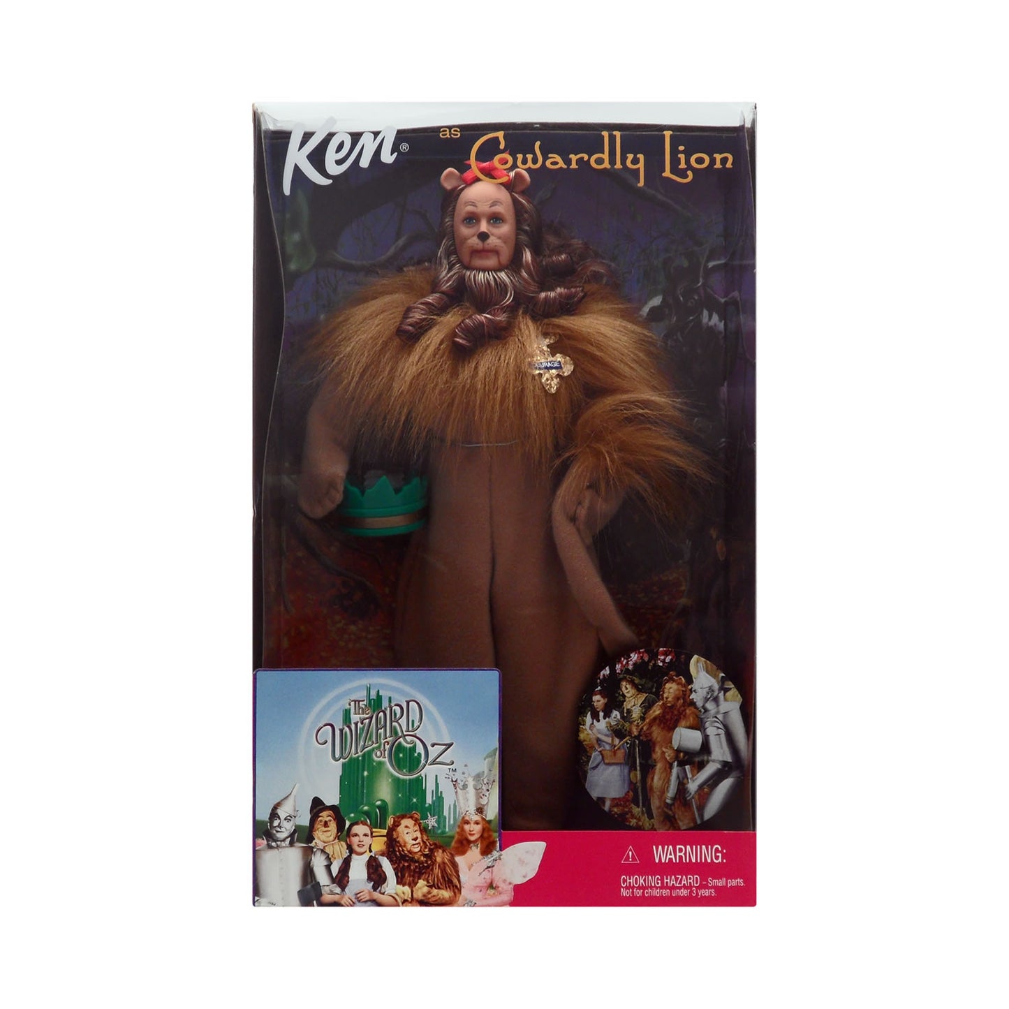 Ken as the Cowardly Lion from the Wizard of Oz Doll