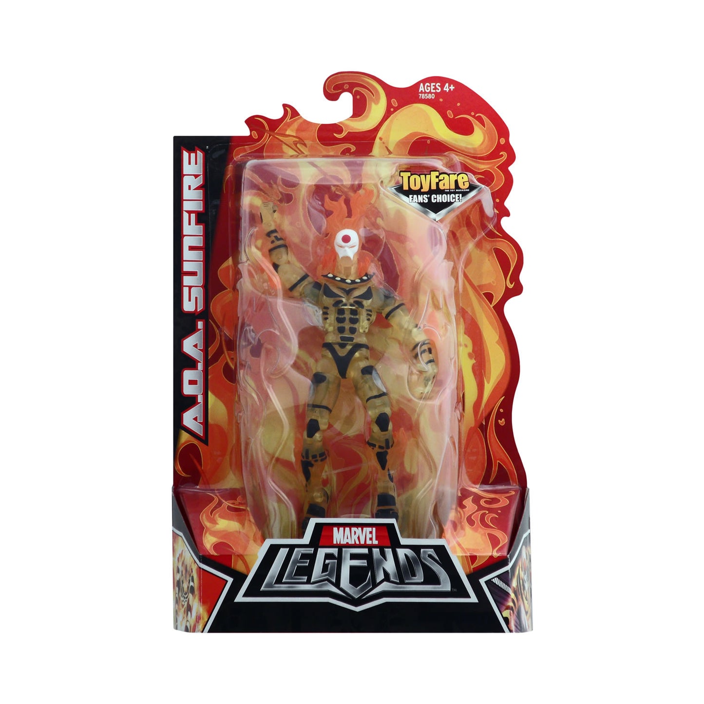 Marvel Legends Exclusive A.O.A Sunfire 6-Inch Action Figure