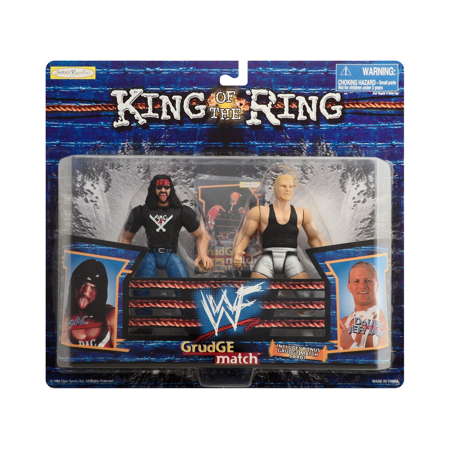 WWF King of the Ring Grudge Match X-Pac vs. Double J Jeff Jarett Action Figure 2-Pack