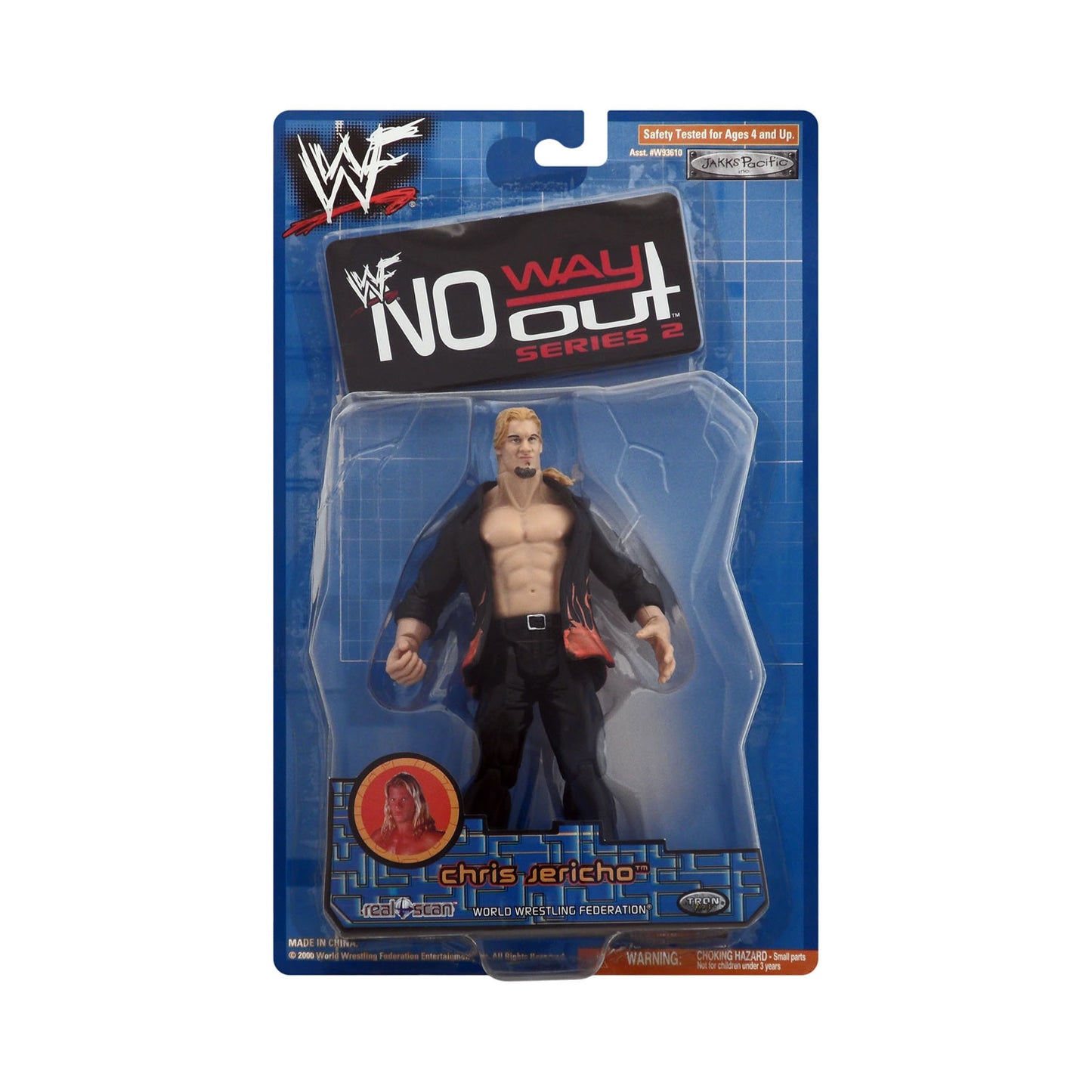 WWF No Way Out Series 2 Chris Jericho Action Figure