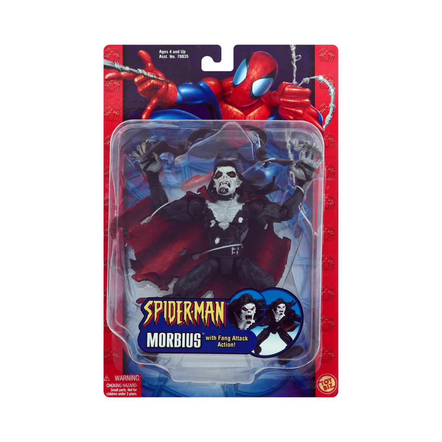 Morbius with Fang Attack Action from Spider-Man