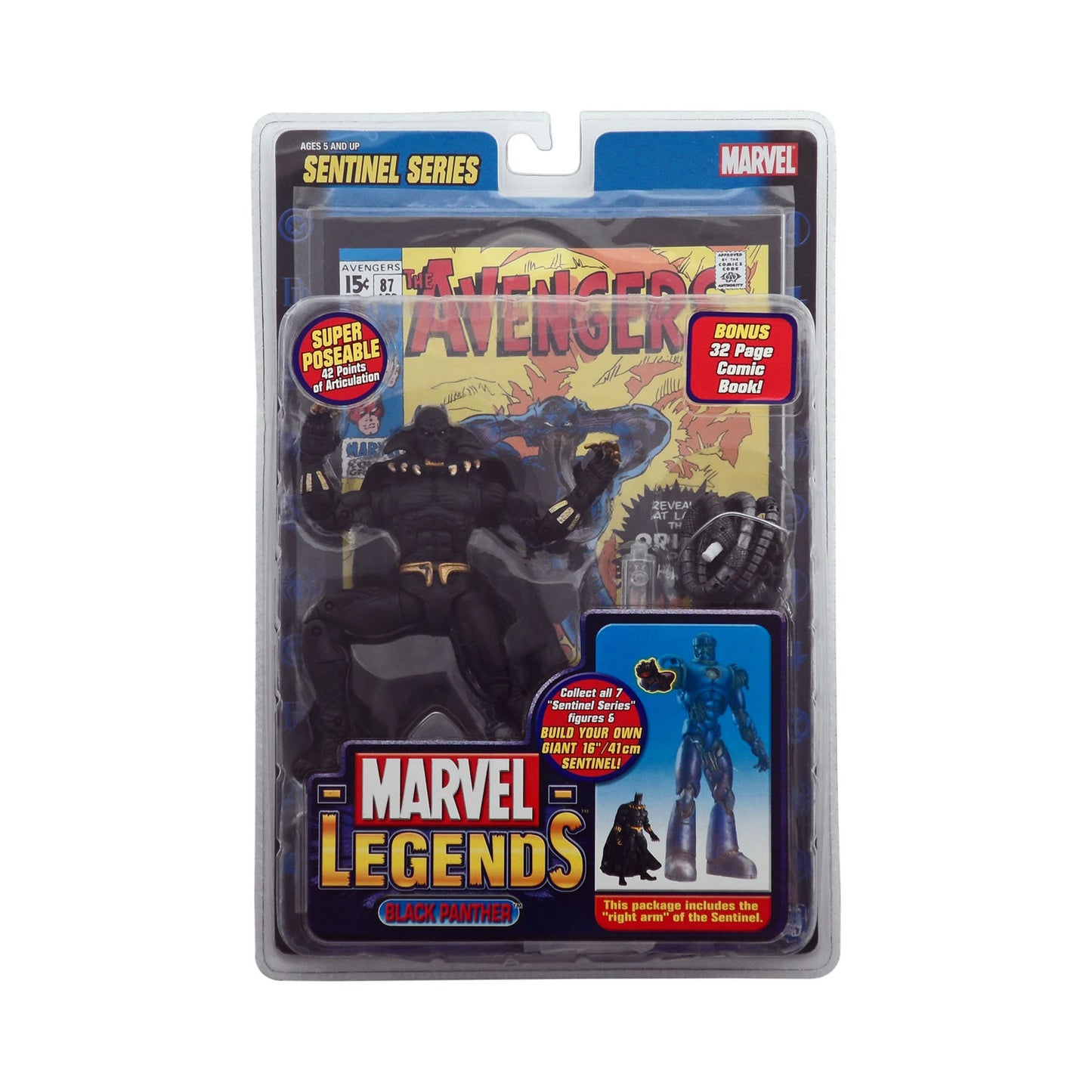 Marvel Legends Sentinel Series Black Panther