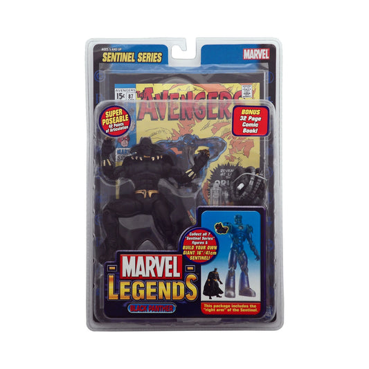 Marvel Legends Sentinel Series Black Panther 6-Inch Action Figure