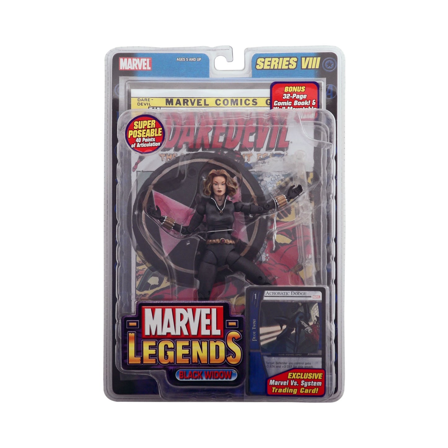 Marvel Legends Series VIII Black Widow (short hair variant)