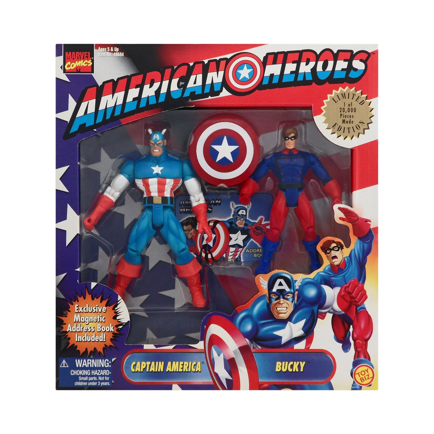 American Heroes Captain America & Bucky