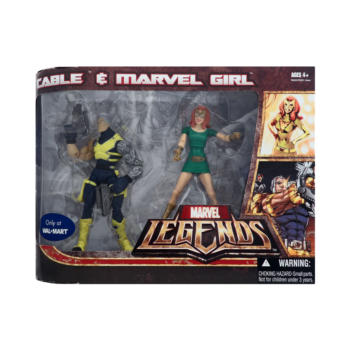Marvel Legends Cable & Marvel Girl