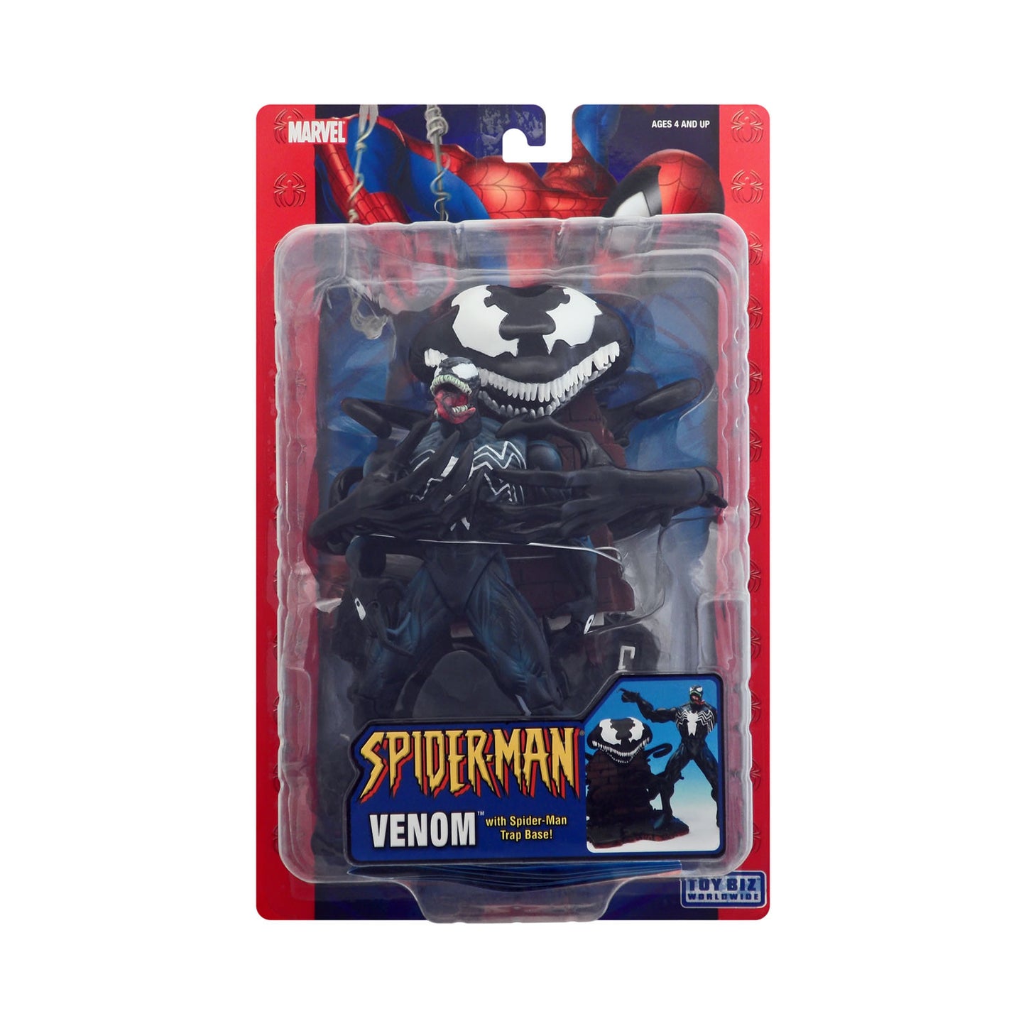 Venom with Spider-Man Trap Base from Spider-Man