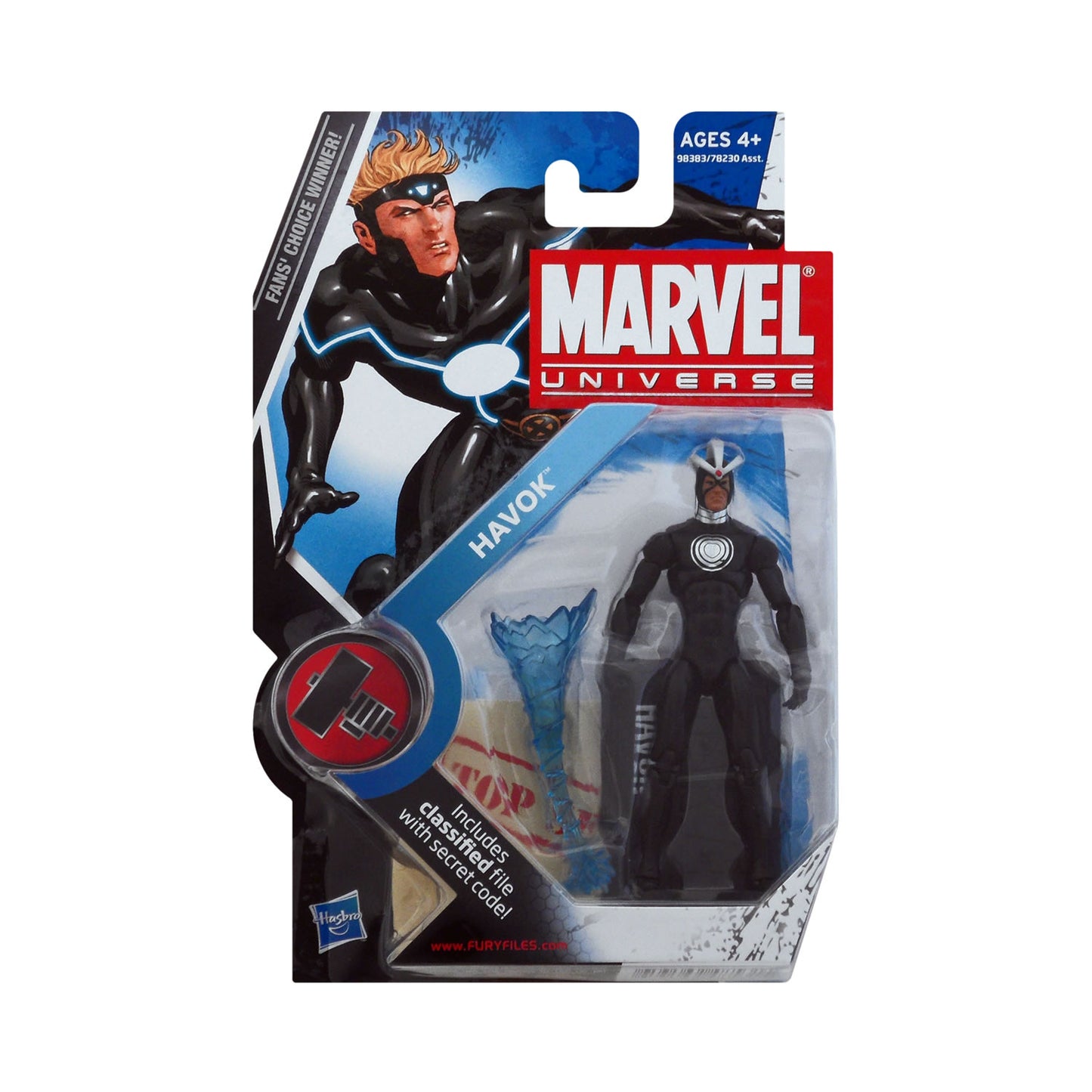 Marvel Universe Series 2 Figure 18 Havok (classic costume)