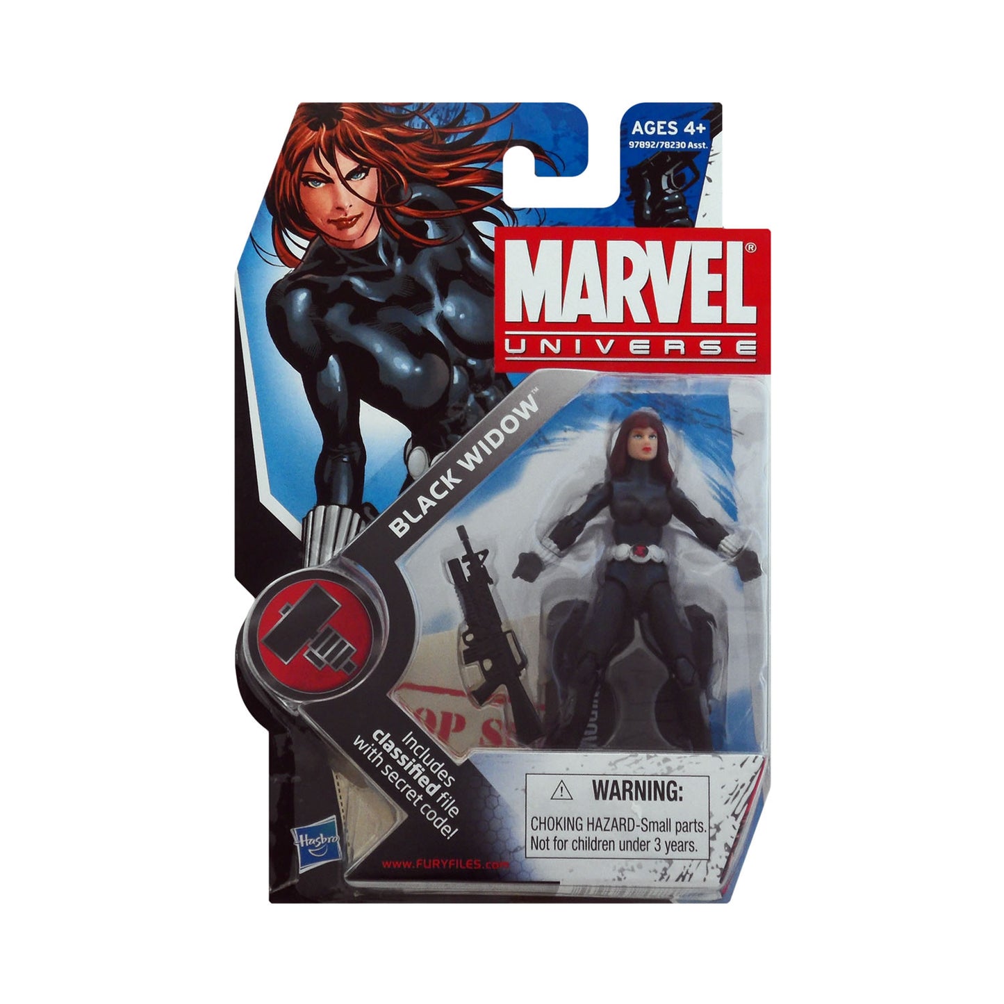 Marvel Universe Series 2 Figure 11 Black Widow 3.75-Inch Action Figure