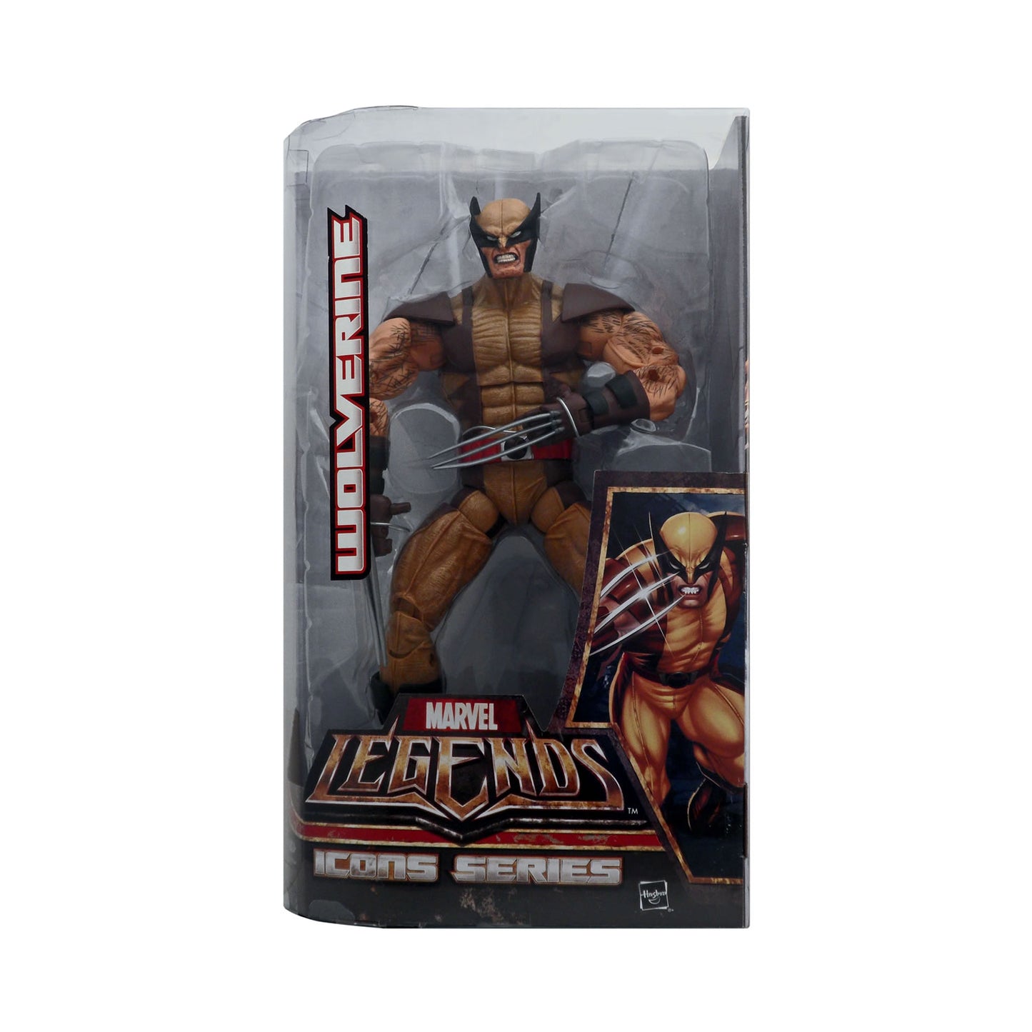 Marvel Legends Icons Series Wolverine (Brown Tiger Stripe Costume