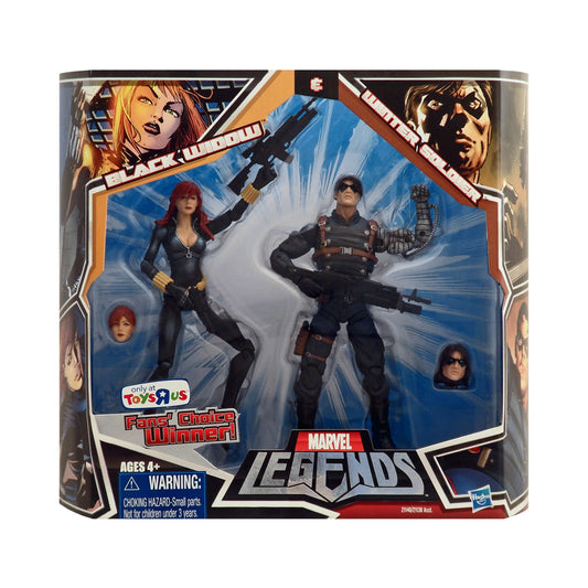 Marvel Legends Black Widow & Winter Soldier (Black Widow in black costume)