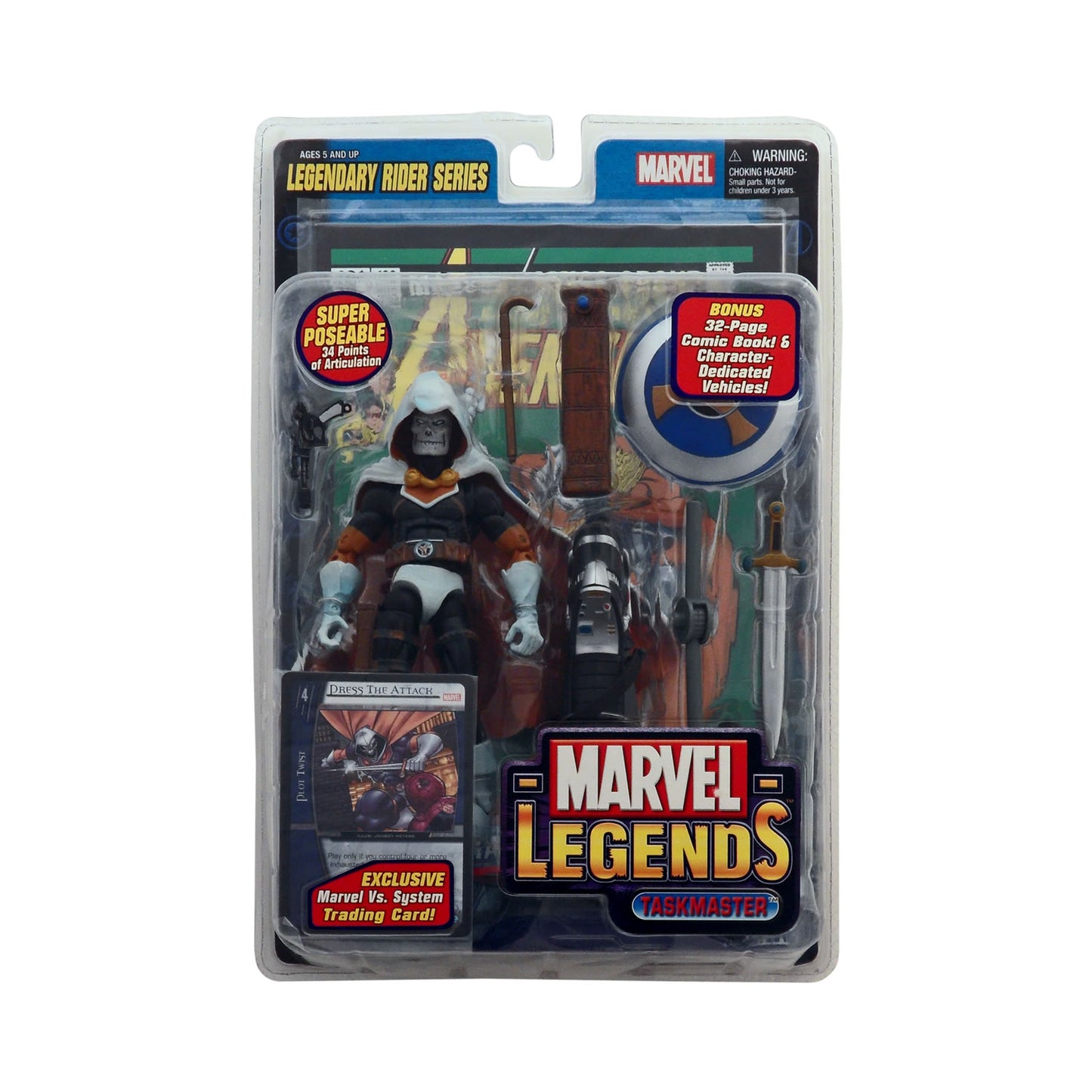 Marvel Legends Legendary Rider Series Taskmaster