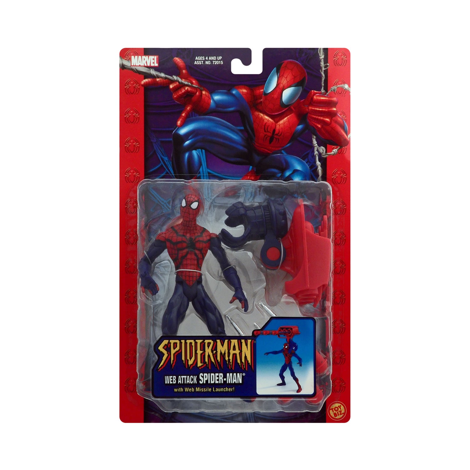 Marvel Spider-Man Web Cycle Figura 14,6 Cm - Action Figure Con Moto